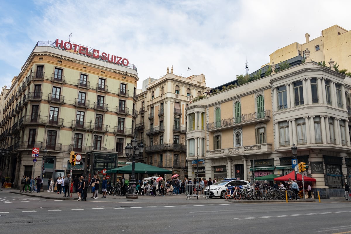 Place Saint Jaume à Barcelone