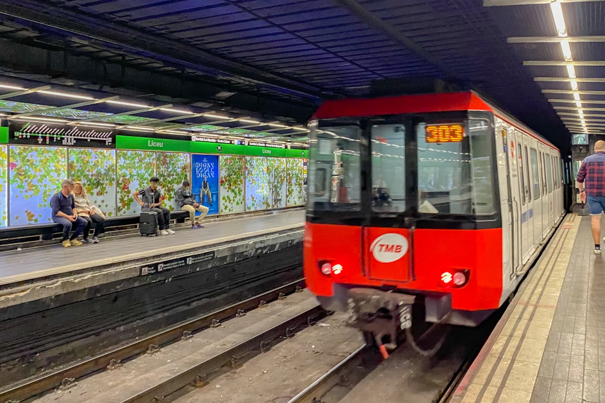 Rame du métro de Barcelone