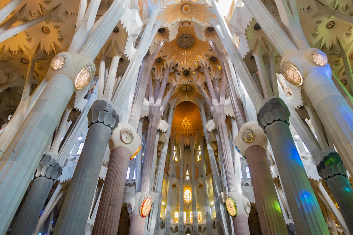 Nef de la Sagrada Familia de Barcelone