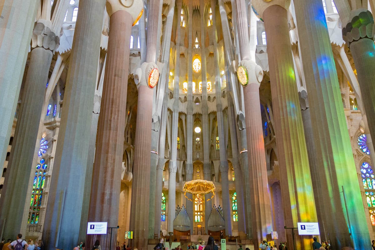 Nef de la Sagrada Familia de Barcelone