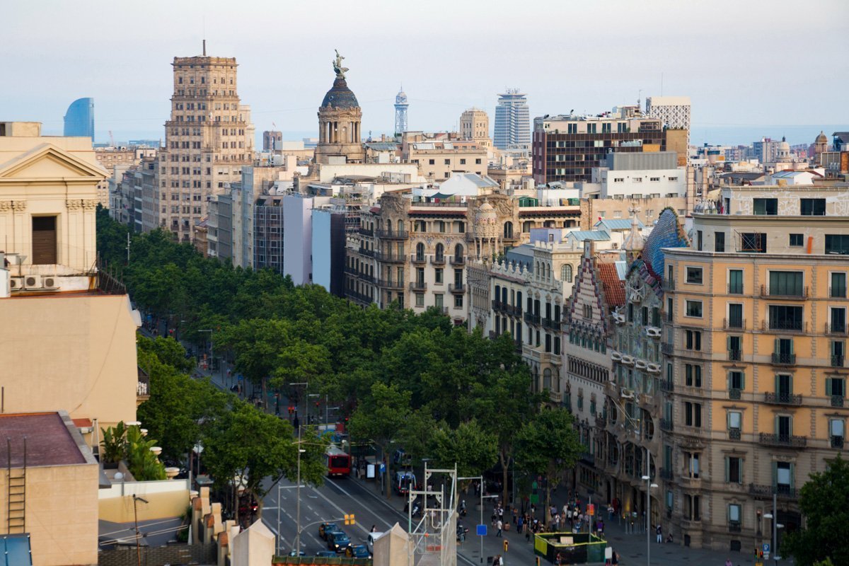 Passeig de Gracia, Barcelone