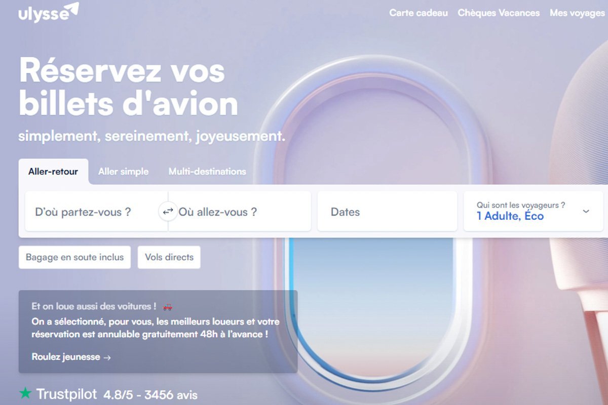 Ulysse, comparateur de vols Ulysse, comparateur de vols